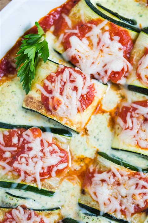 Zucchini Lasagna Rolls   B. Britnell