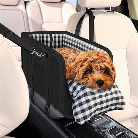 Amazon.com : SlowTon Console Dog Car Seat - Portable Dogs Armrest ...