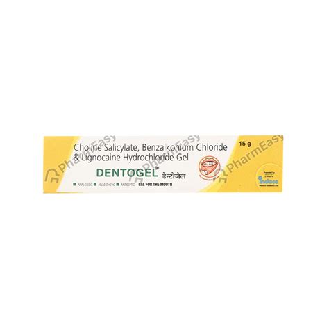 Dentogel Gel 15gm: Uses, Side Effects, Price & Dosage | PharmEasy