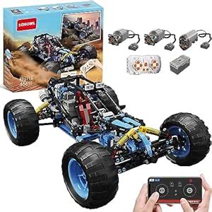 BEHOWL Technique STEM Off-Road Vehicle, Climbing Car Building Block Set ...