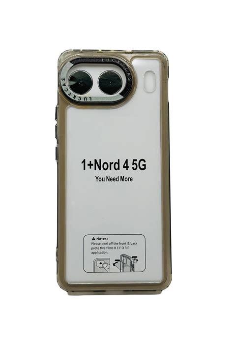 Buy Muzz Case Compatible with OnePlus Nord 4 Luxury Square Frame ...