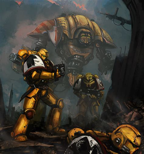 Knights of the Imperial Fist by Matthew Broughton / Imperial Fists ...