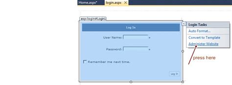 How to add Role Based Security in asp.net application using Website ...