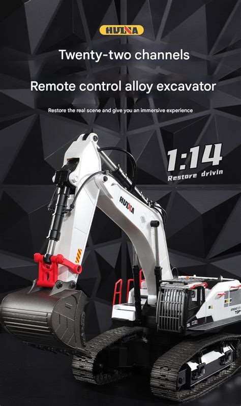 1:14 Huina 594 Remote Control Excavator – CrazyRC.com