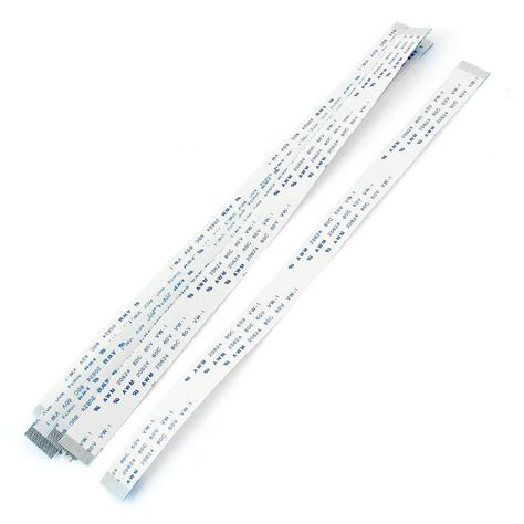 24-pin Forward Direction FFC FPC Ribbon Flat Cable 200mmx0.5mm 10pcs ...