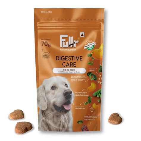 Buy Fullr Digestive Care Dog Treats, 70g Pack, Broccoli, Pumpkin ...