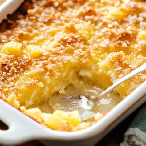 Easy 5-Ingredient Pineapple Dump Cake Recipe - My Homemade Recipe