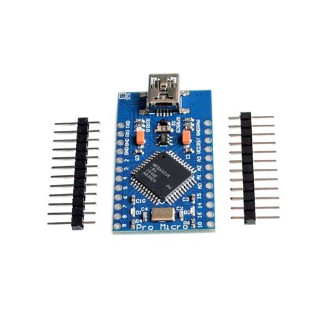 Mini Usb Atmega32u4 Pro Micro 5v 16mhz Board Module For Arduino ...