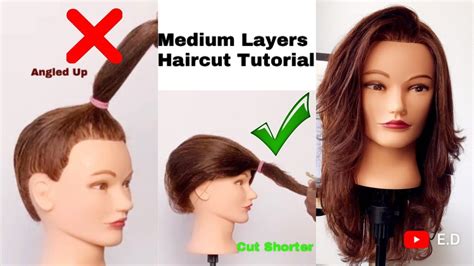Image result for Short Hair Layered Tutorial