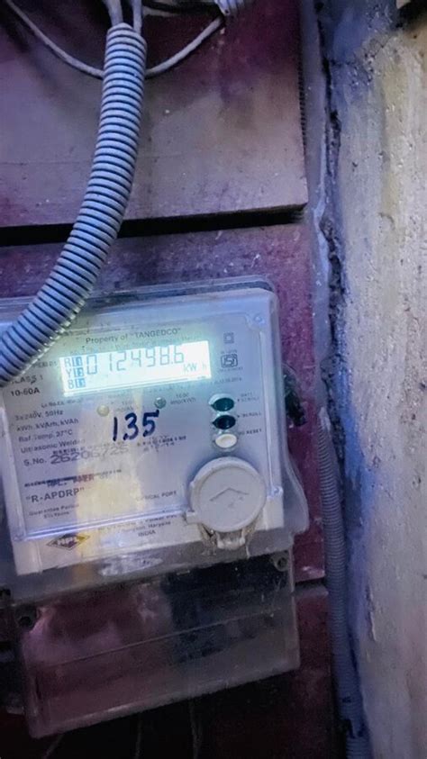 Tamil Nadu Electricity Board [TNEB] — Wrong meter reading in EB bill