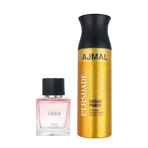 Ajmal NEEA EDP 50 ML for Women and Ajmal PERSUADE DEODORANT 200 ML for ...