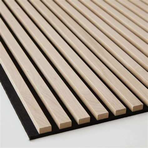 Acoustic Slat Wood Panels | Wooden Slat Felt Wall Panels