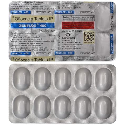 Zenflox-400 - Strip of 10 Tablets : Amazon.in: Health & Personal Care