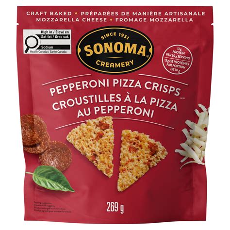 Sonoma Creamery Pepperoni Pizza Crisps, 269 g | Costco