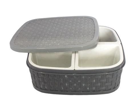 Buy Kotak Sales Multipurpose Square Plastic Small DryFruit Organizer ...