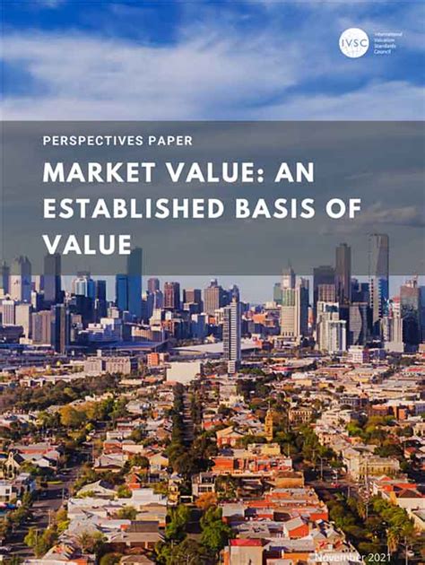 MARKET VALUE AN ESTABLISHED BASIS OF VALUE - Download E-Book | ICMAI RVO