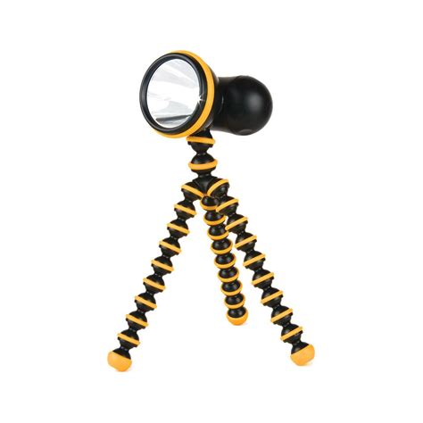 Joby Gorillatorch Adjustable and Flexible Tripod Flashlight, Orange ...