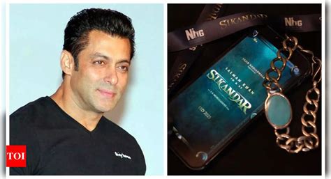 'Sikander': Salman Khan’s iconic bracelet from set leaves fans wanting ...
