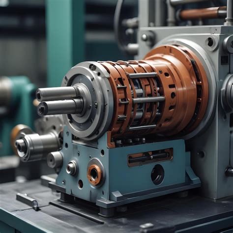 Factory Machinery Manufacturing Company Mills and Machines | Premium AI-generated image