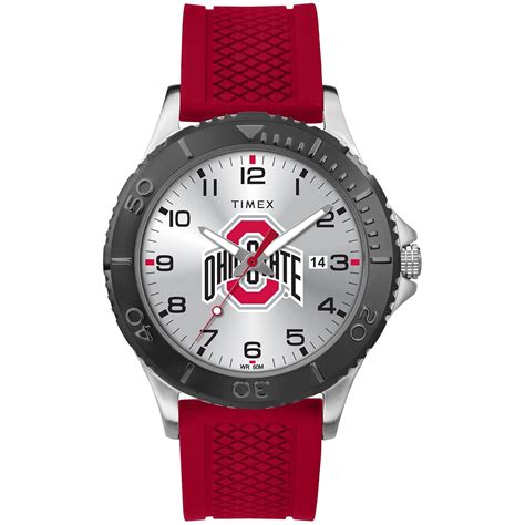 Buy Timex Men's Collegiate Gamer 42mm Watch – Ohio State Buckeyes with ...