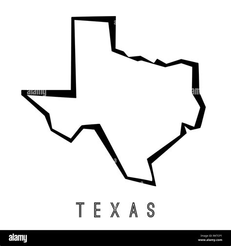 State Of Texas Shape