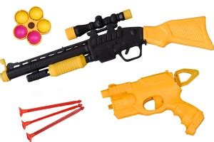 VIVAAN TOY GUN WITH PISTOL -DARTS AND BULLETS FOR KIDS Guns & Darts ...