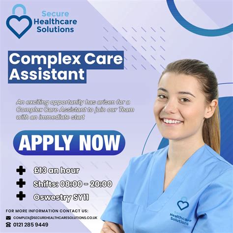 Secure Healthcare Solutions on LinkedIn: #complex #care #assistant #complexcare