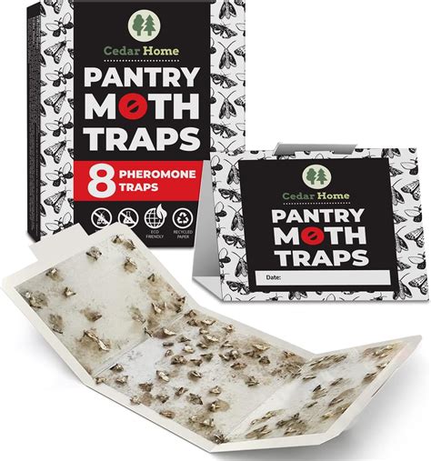 CEDAR HOME Pantry Moth Traps 8-Pack with Pheromones India | Ubuy