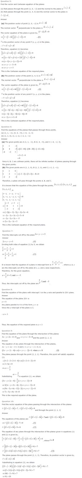Image result for Class 12 Maths Chapter 11 Three-Dimensional Geometry
