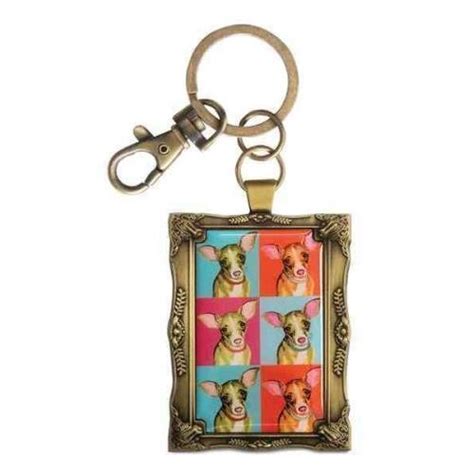 Chihuahua - Woofhol - Key Chain : Gretchen Kish Serrano: Amazon.in: Books