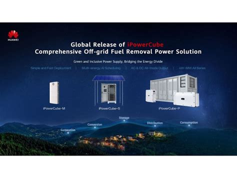 Huawei digital power solutions for green energy