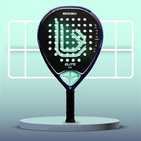 Buy Brisk Elite 365 Gms Padel Racquet (Designed in Spain) Online - SCS ...