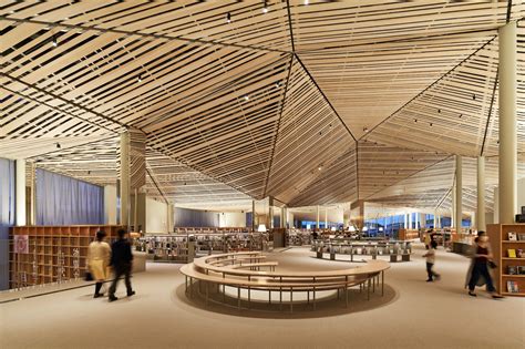 A Library in Japan Takes Design Cues from the Forest - Metropolis