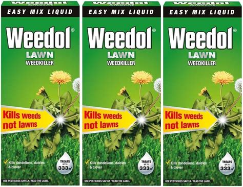 3 x Weedol Verdone Extra Lawn Weedkiller Kills India | Ubuy