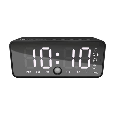 Portronics Pixel 4 Digital Smart Alarm Clock with 5W Speaker, In-Built ...