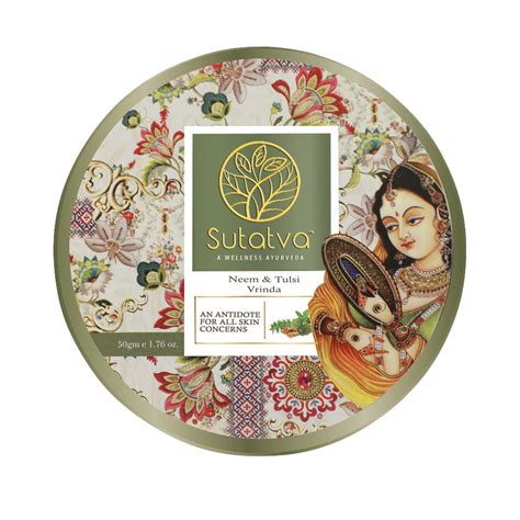 Neem Tulsi Face Pack | Natural Acne Removal Mask – Sutatva - A Wellness ...