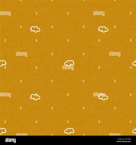 Gender neutral cloud seamless raster background. Simple whimsical 2 ...