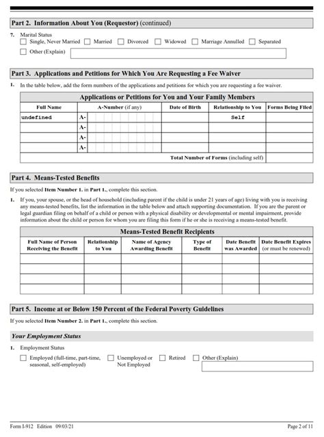 Image result for Filing Form I-912