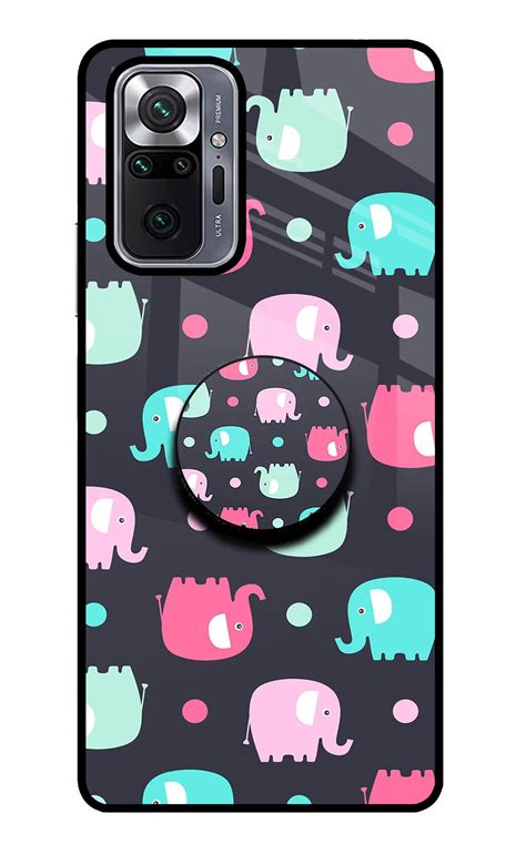 Buy Baby Elephants Redmi Note 10 Pro Max Pop Case at just Rs.169 – Casekaro