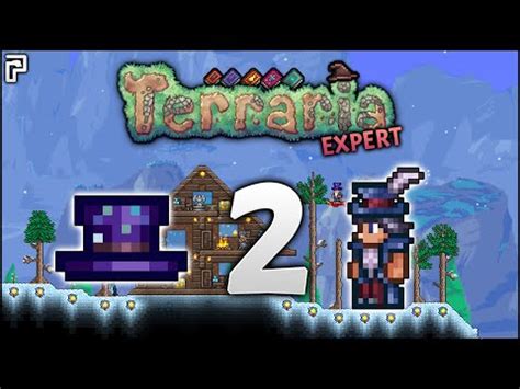 LUCKY Terraria Travelling Merchant & NPC House | EXPERT Mage ...