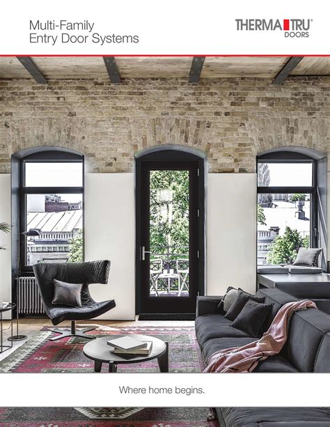 THERMA-TRU DOORS, Catalogs, 2022 Multi-Family Brochure | ARCAT