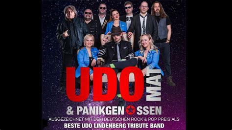 #NeuerTermin UDOMAT & DIE PANIKGENOSSEN – DIE UDO LINDENBERG TRIBUTE ...