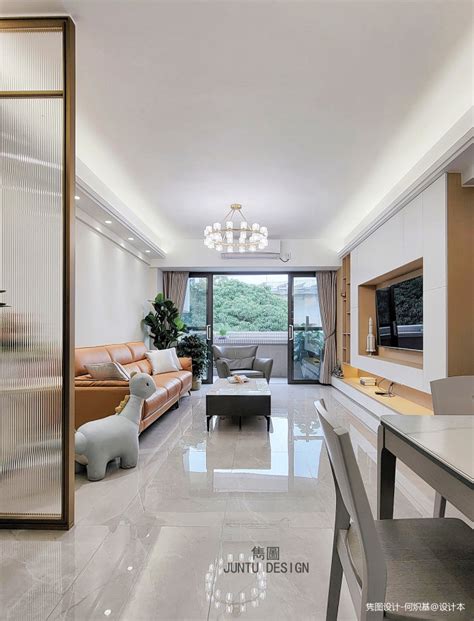 32万元四居及以上120平米装修案例_效果图 - 广州市天河区东莞庄120m²现代居 - 设计本