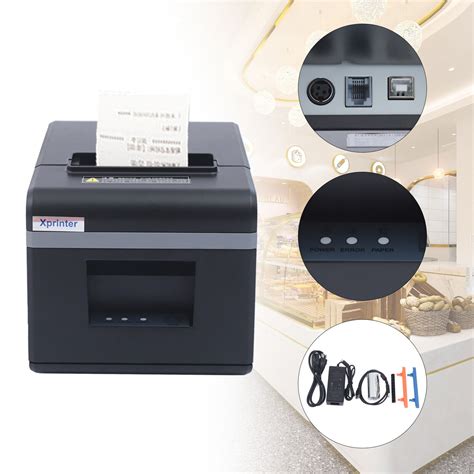 Buy POS Printer 80mm Thermal Receipt Printer POS Support Cash Drawer ...