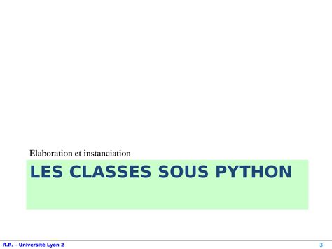 Image result for Python Classes Tutorial Francais