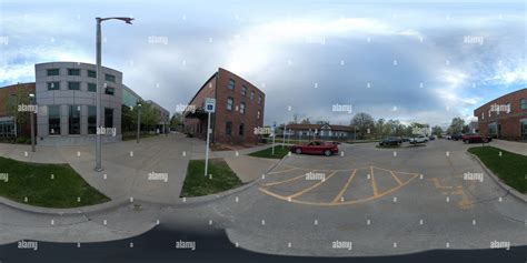 360° view of City Hall and Public Library. Adel, Iowa - Alamy