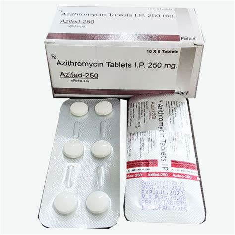 AZIFED-250 Tablets Monark Biocare Private Limited