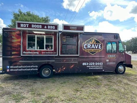 Food Truck - CRAVE HOT DOGS & BBQ @ United Title Group of Lakeland ...