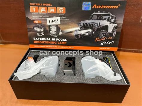 aozoom th03 5 lens auxiliary external bifocal pod lights y30-2 64w ...