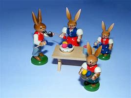 Image result for Easter Bunny Figurines